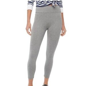 J Crew Legging Women's Size XS Crop Tapered High Rise Cotton Blend Gray NWT